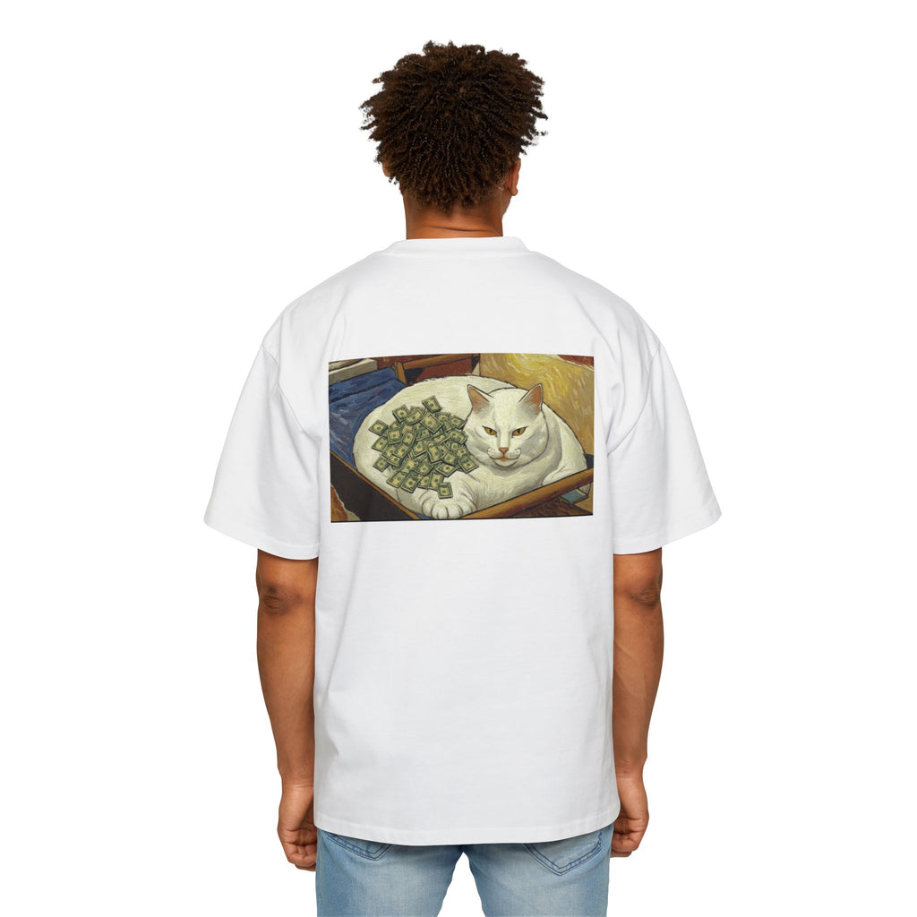 Oversized Tee — 'Cash In Da Belly' Graphic Shirt