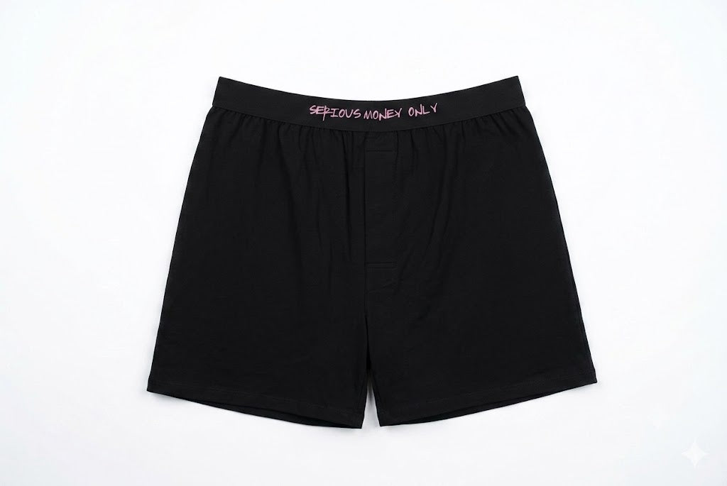 4067 Men's Relaxing Underwear - Matcha Latte & Black (2-Piece Pack)