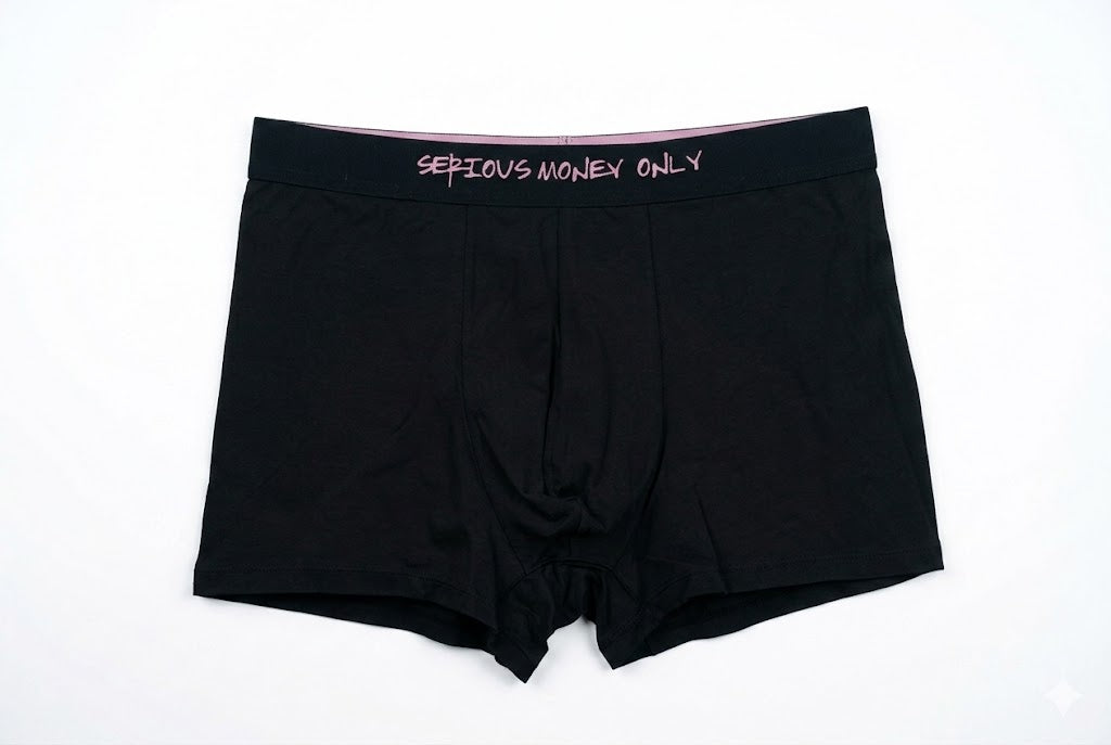 5015 Men's Fitting Underwear - Mocha Latte & Black (2-Piece Pack)