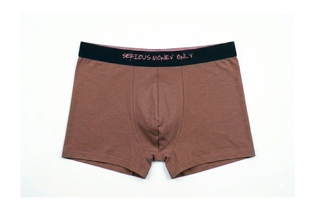 5015 Men's Fitting Underwear - Mocha Latte & Black (2-Piece Pack)
