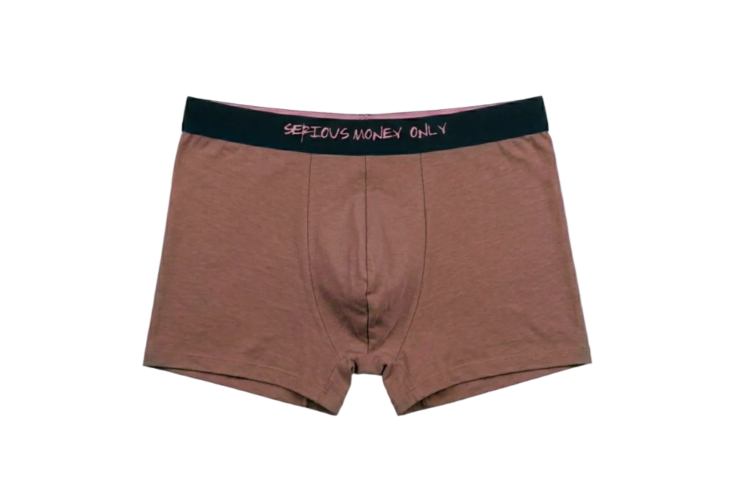 5015 Men's Flexible Fit Trunks- Mocha Latte & Black (2-Piece Pack)