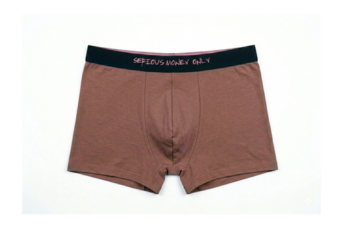 5015 Men's Fitting Underwear - Mocha Latte & Black (2-Piece Pack)