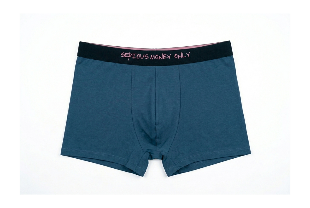5015 Men's Fitted Underwear – Moonstone & Sapphire (2-Piece Pack)
