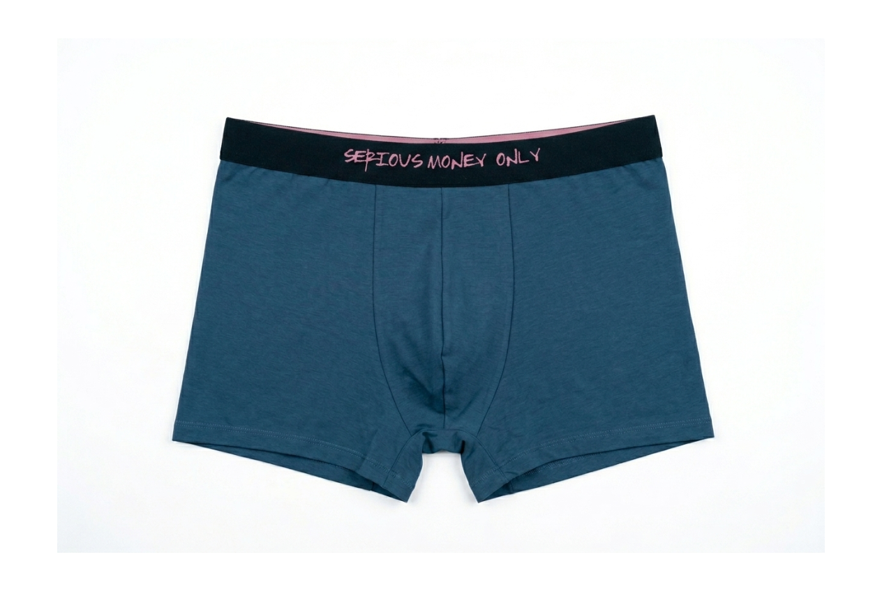 5015 Men's Fitted Underwear – Moonstone & Sapphire (2-Piece Pack)