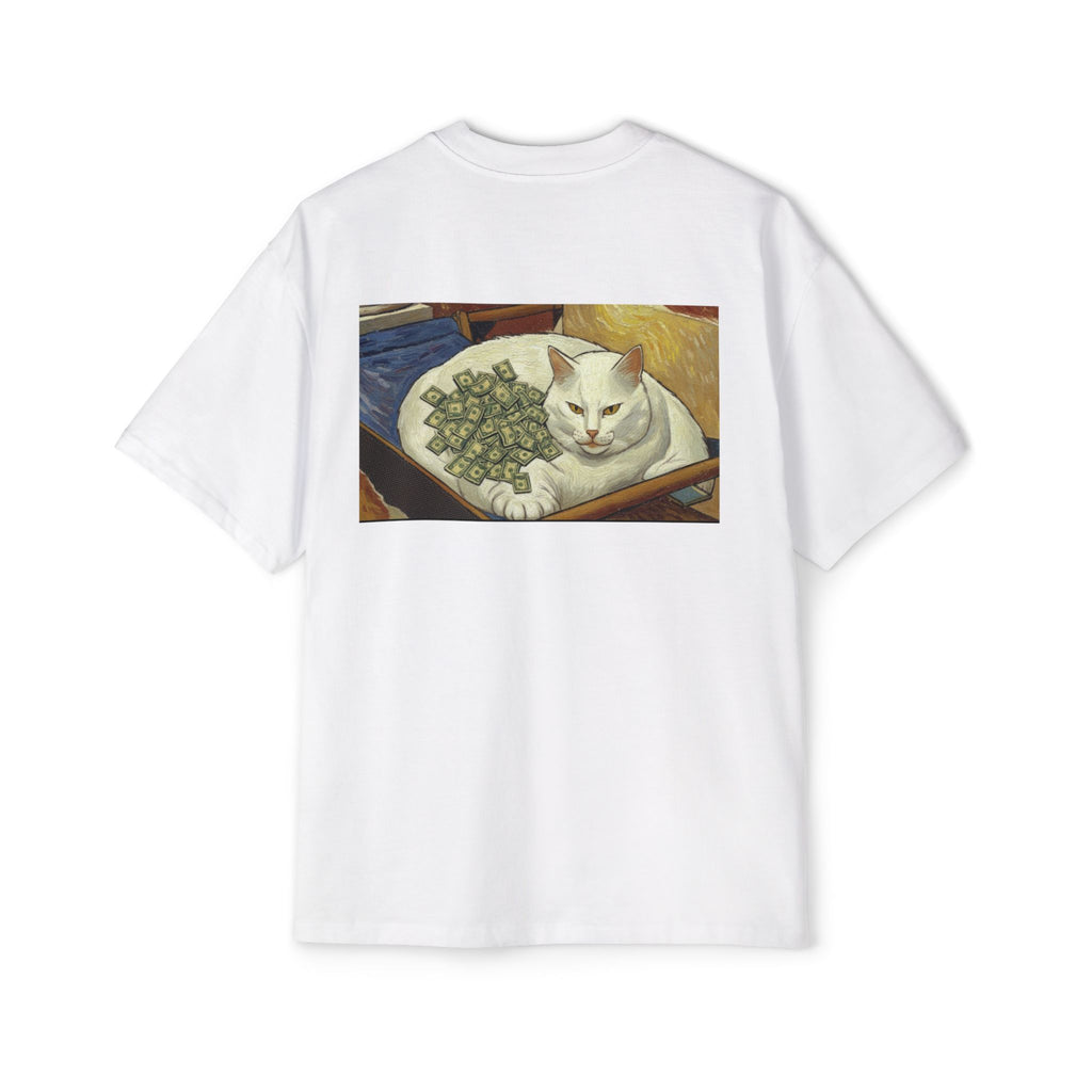 Oversized Tee — 'Cash In Da Belly' Graphic Shirt