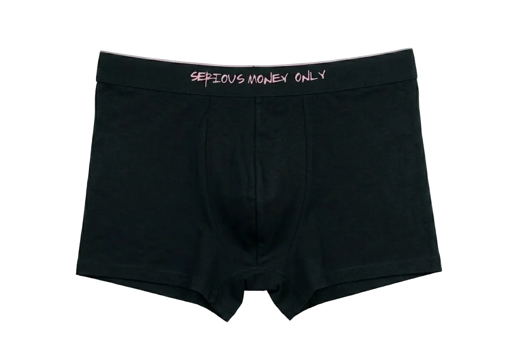 5015 Men's Flexible Fit Trunks- Mocha Latte & Black (2-Piece Pack)